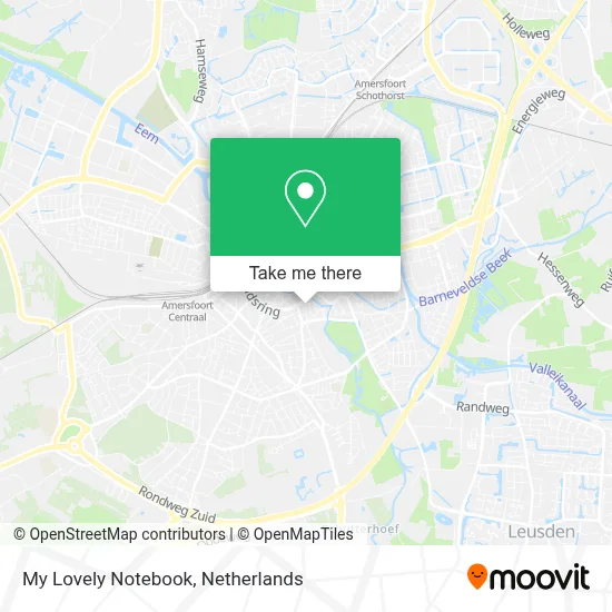 My Lovely Notebook map