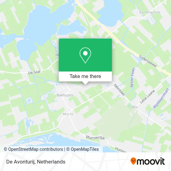 De Avonturij map