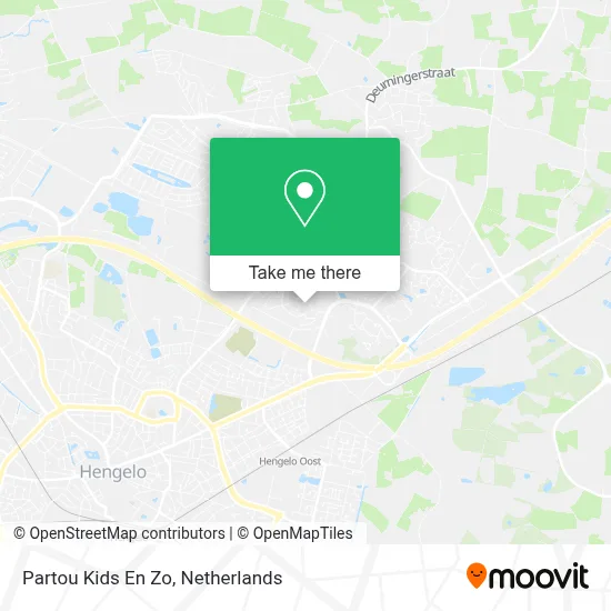 Partou Kids En Zo map