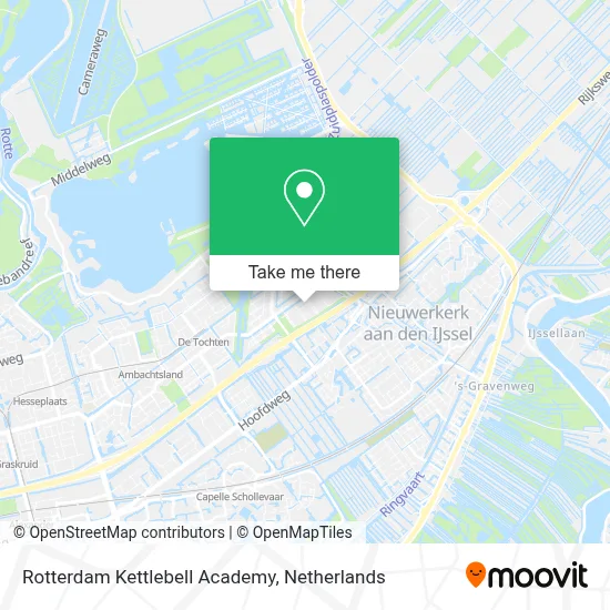 Rotterdam Kettlebell Academy map