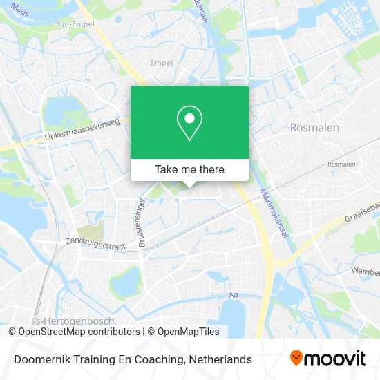 Doomernik Training En Coaching map