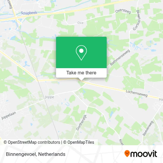 Binnengevoel map