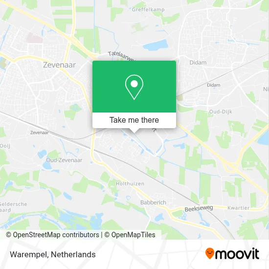 Warempel map