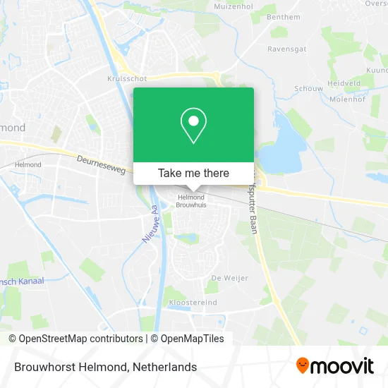Brouwhorst Helmond map