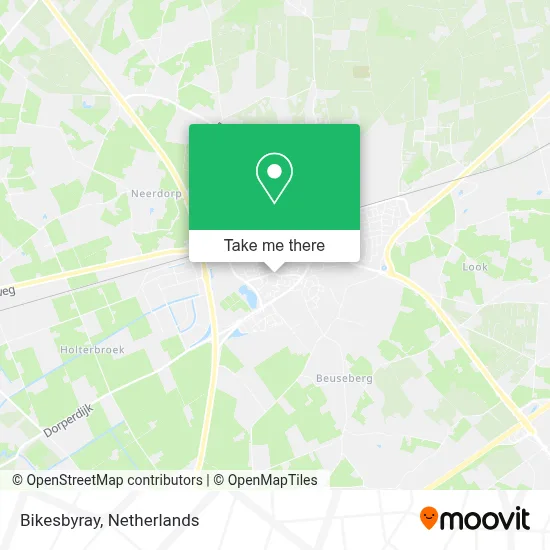 Bikesbyray map