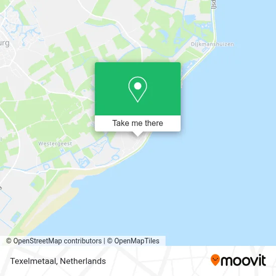 Texelmetaal map
