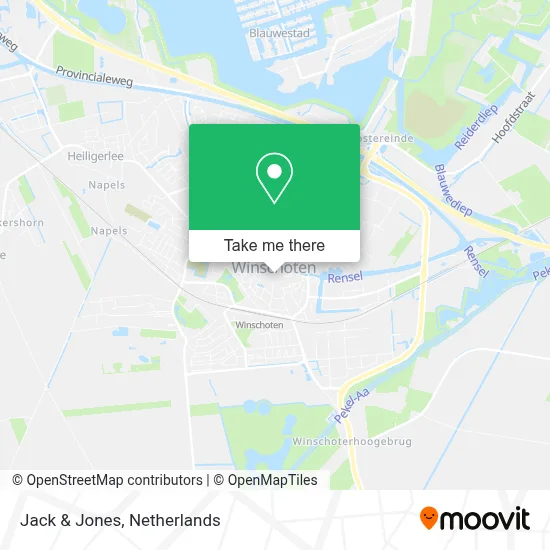 Jack & Jones map