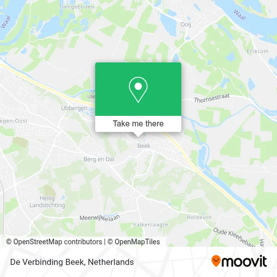De Verbinding Beek map