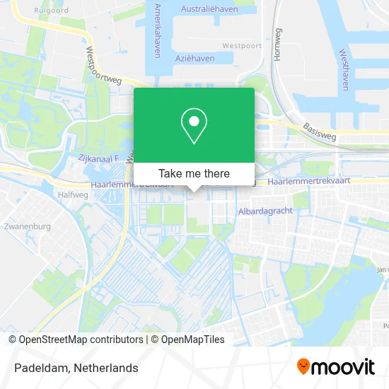Padeldam map