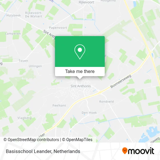 Basisschool Leander map