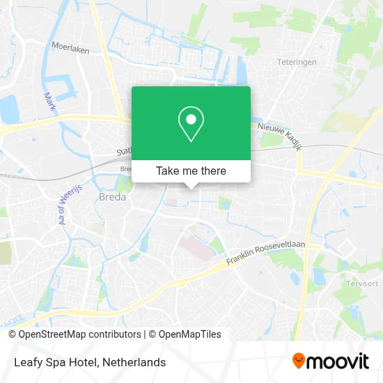 Leafy Spa Hotel map