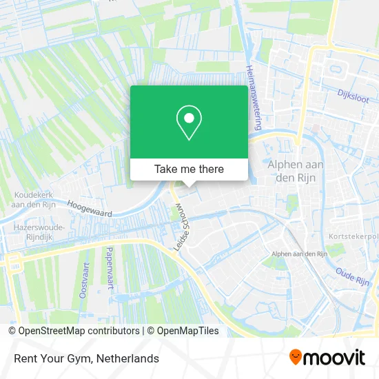 Rent Your Gym map