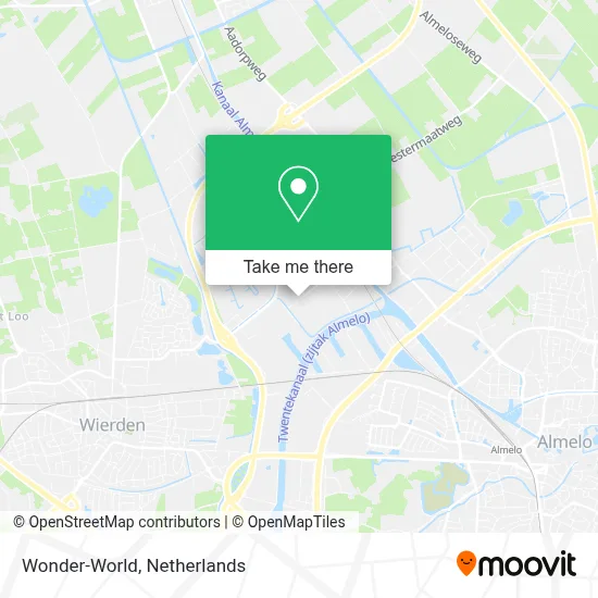 Wonder-World map