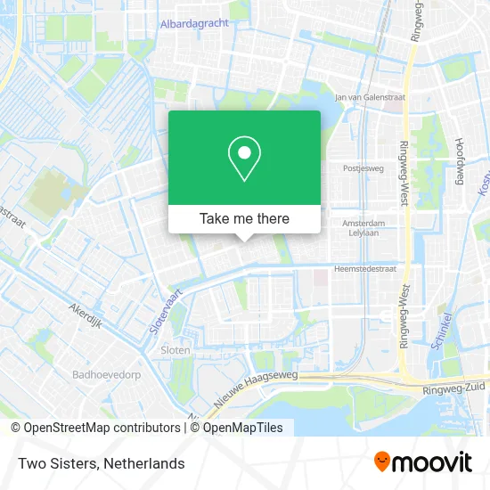 Two Sisters map