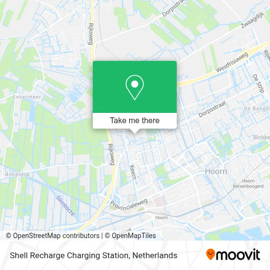 Shell Recharge Charging Station map