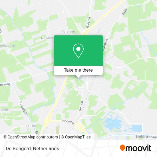 De Bongerd map