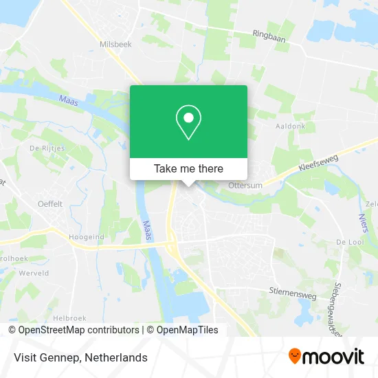 Visit Gennep map