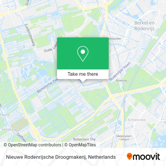 Nieuwe Rodenrijsche Droogmakerij map