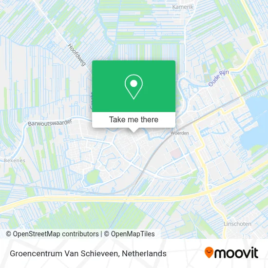 Groencentrum Van Schieveen map