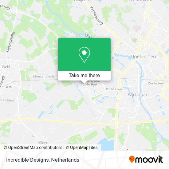 Incredible Designs map