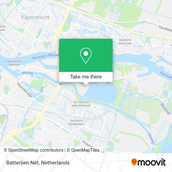 Batterijen.Net Karte