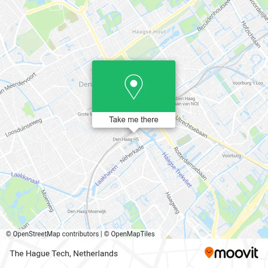 The Hague Tech map