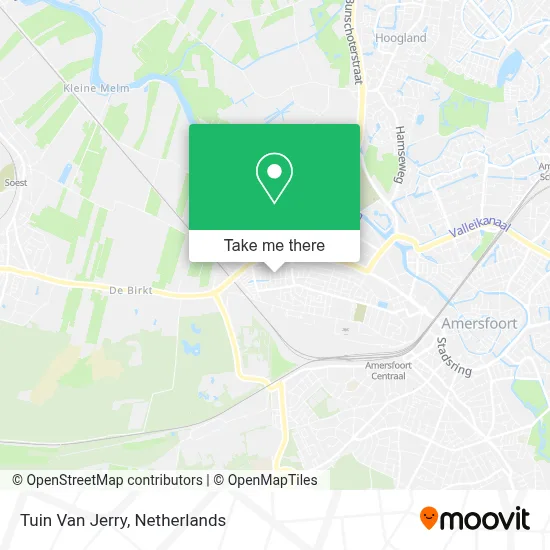 Tuin Van Jerry map