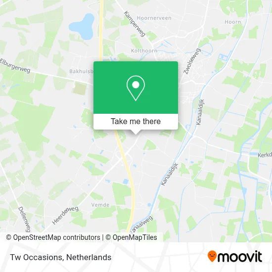 Tw Occasions map