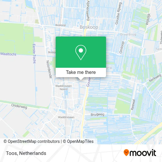 Toos map