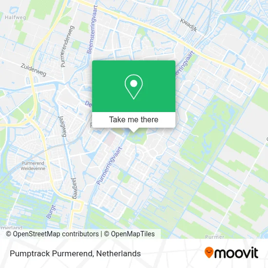 Pumptrack Purmerend map