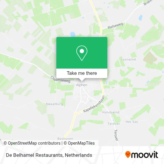 De Belhamel Restaurants map