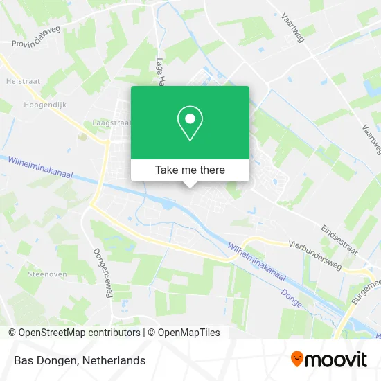 Bas Dongen map