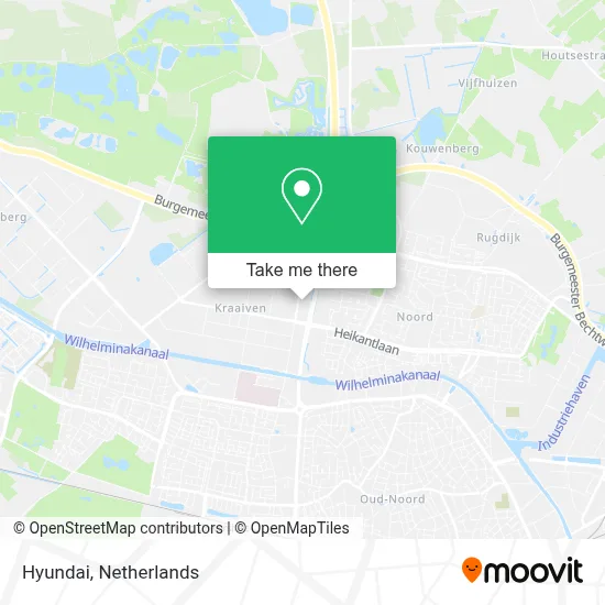 Hyundai map