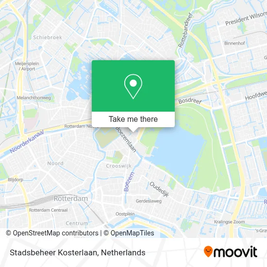 Stadsbeheer Kosterlaan map