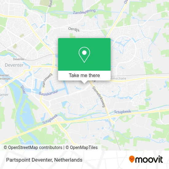 Partspoint Deventer map