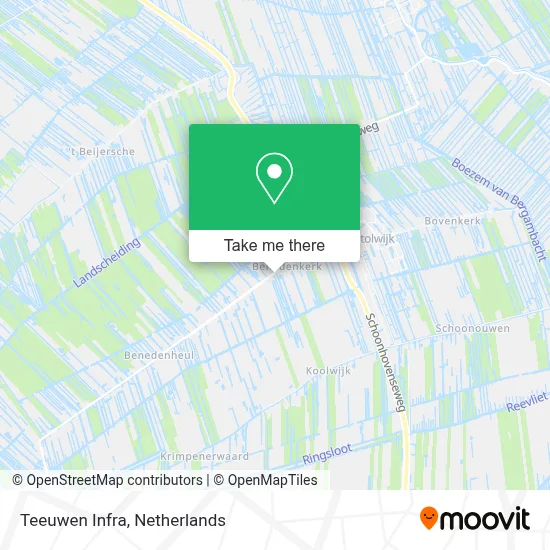 Teeuwen Infra map
