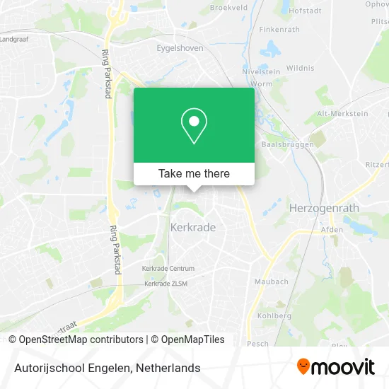 Autorijschool Engelen Karte