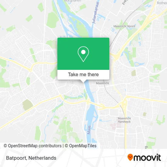Batpoort map