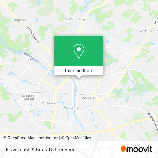 Flow Lunch & Bites map