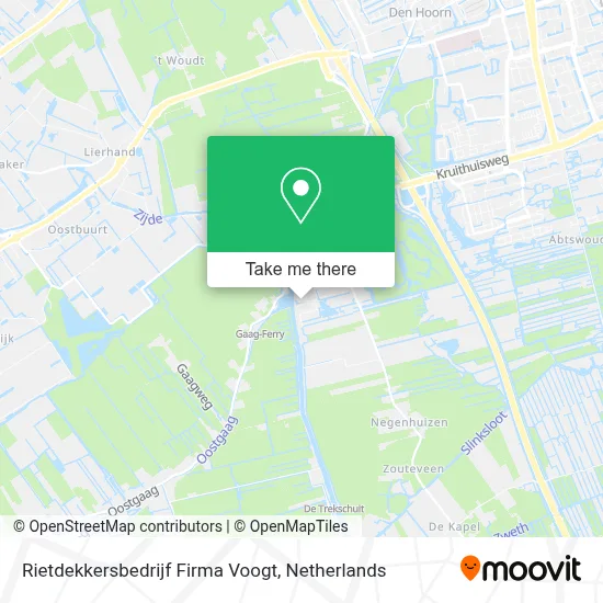 Rietdekkersbedrijf Firma Voogt map