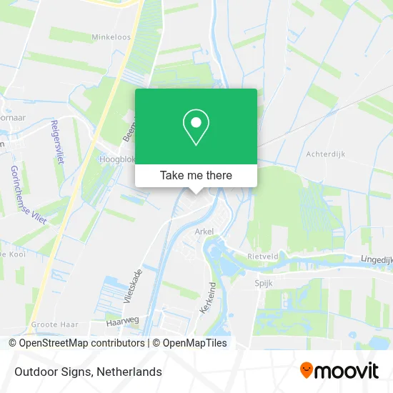 Outdoor Signs map