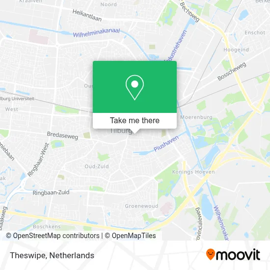 Theswipe map