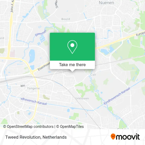 Tweed Revolution map