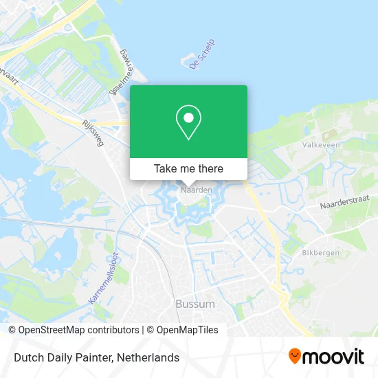 Dutch Daily Painter map