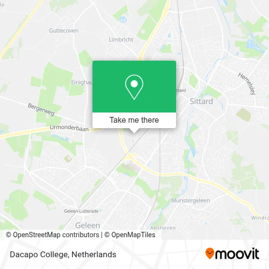 Dacapo College map