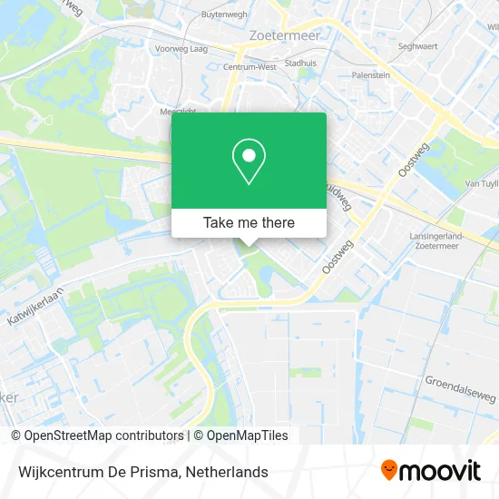 Wijkcentrum De Prisma map