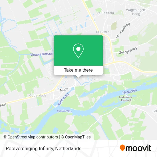 Poolvereniging Infinity map