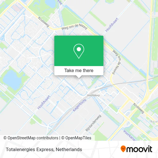 Totalenergies Express map