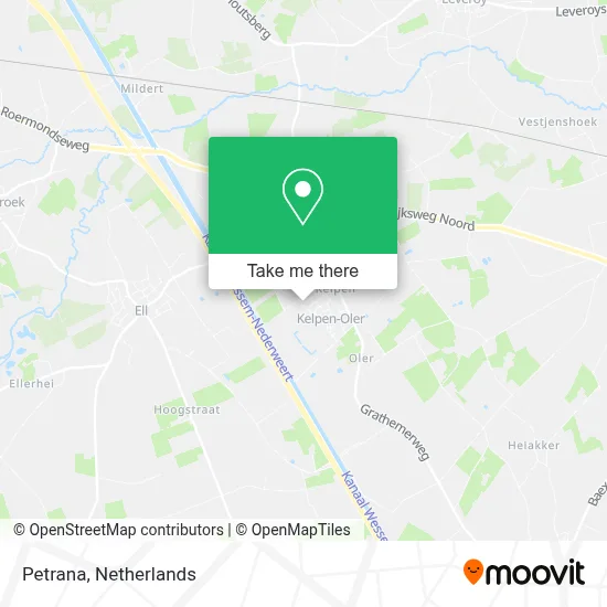 Petrana map