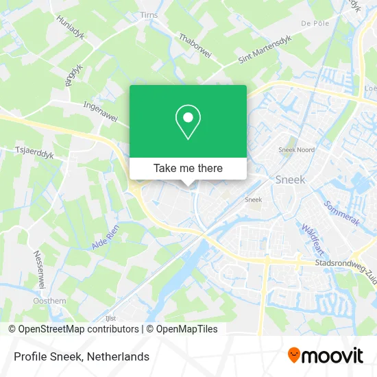 Profile Sneek map